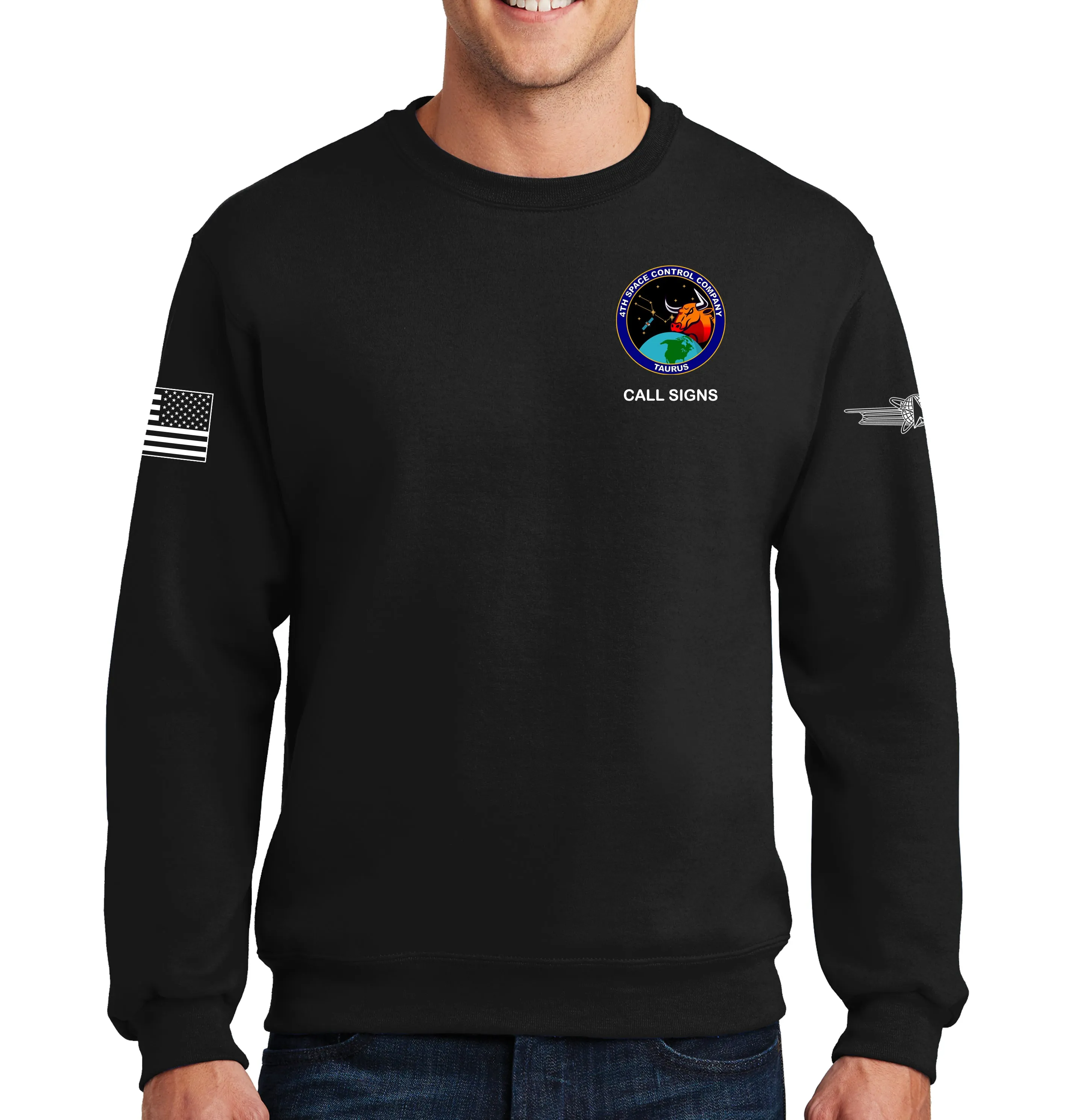 4th Space Crewneck Unisex Sweatshirt. This shirt IS approved for PT.