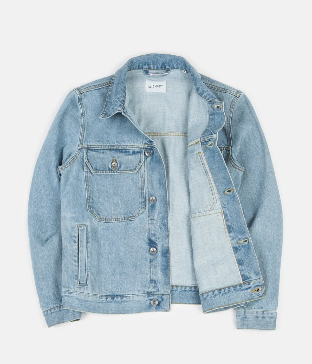 Albam Utility Denim Jacket - Bleached