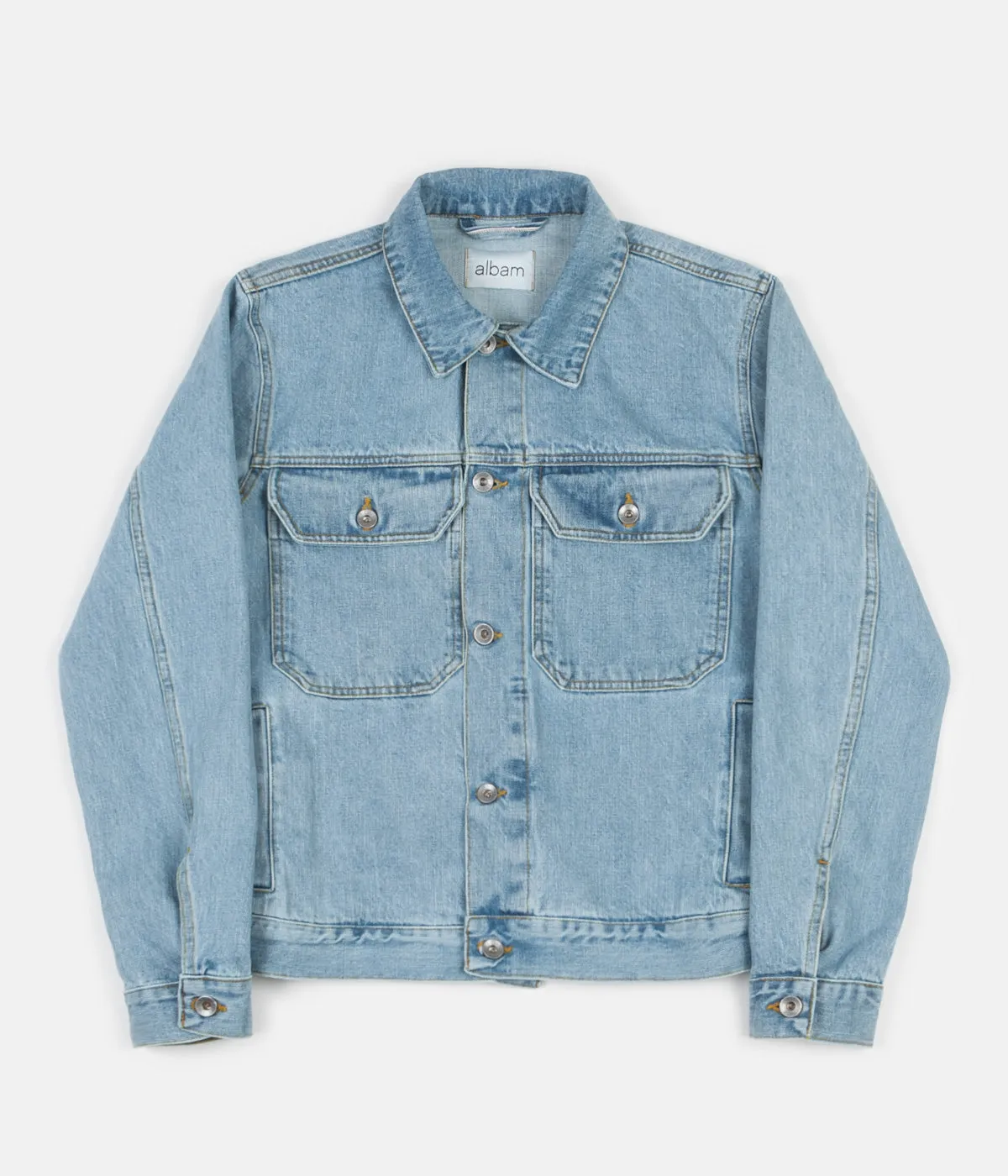 Albam Utility Denim Jacket - Bleached