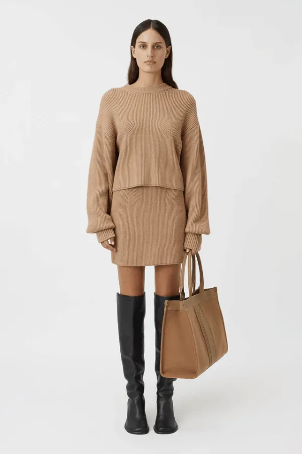 Aurelia Sweater Camel