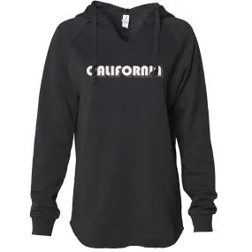 California 70's Women's Soft Hooded Pullover