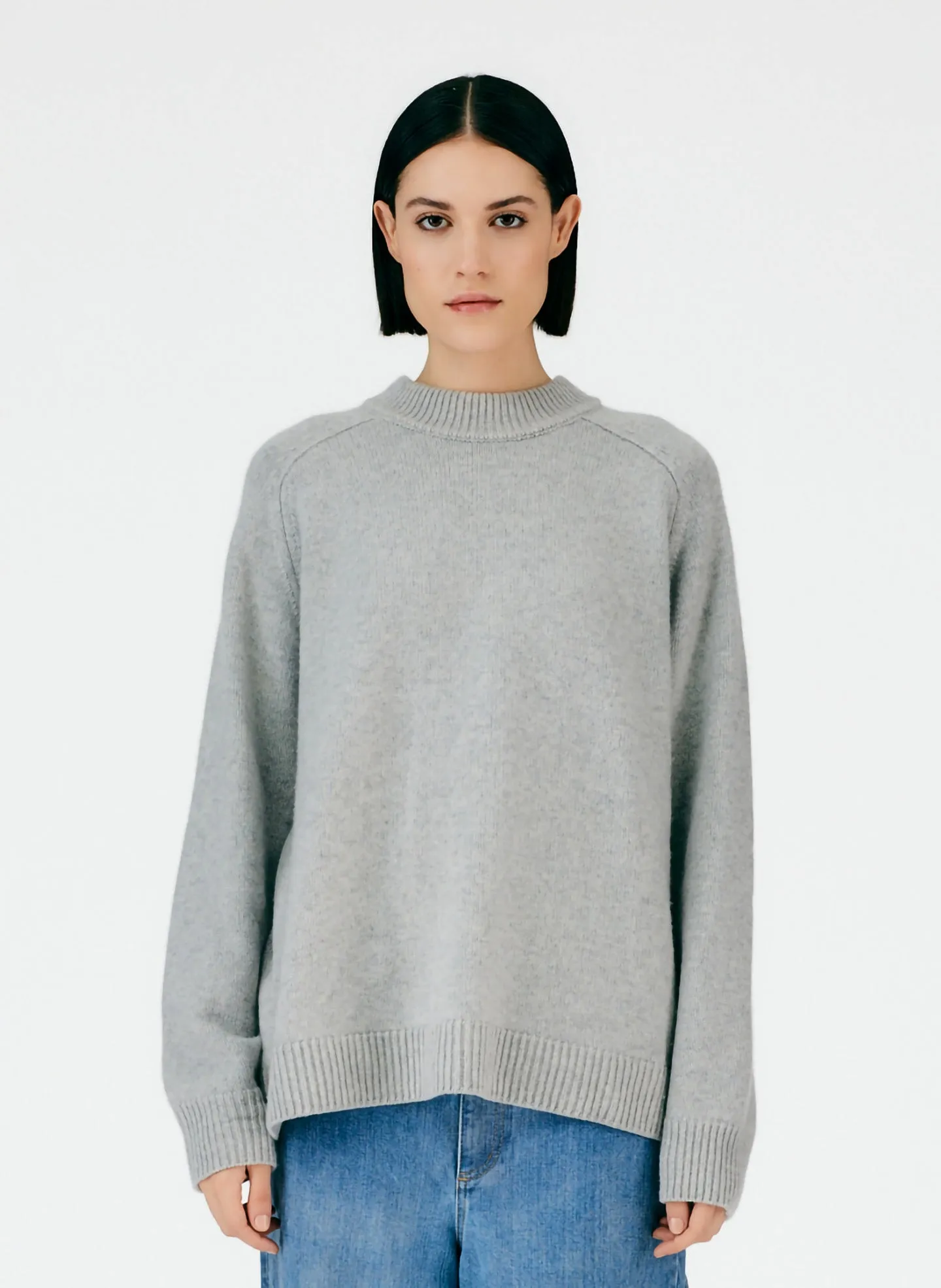 Cashmere Crewneck Oversized Sweater