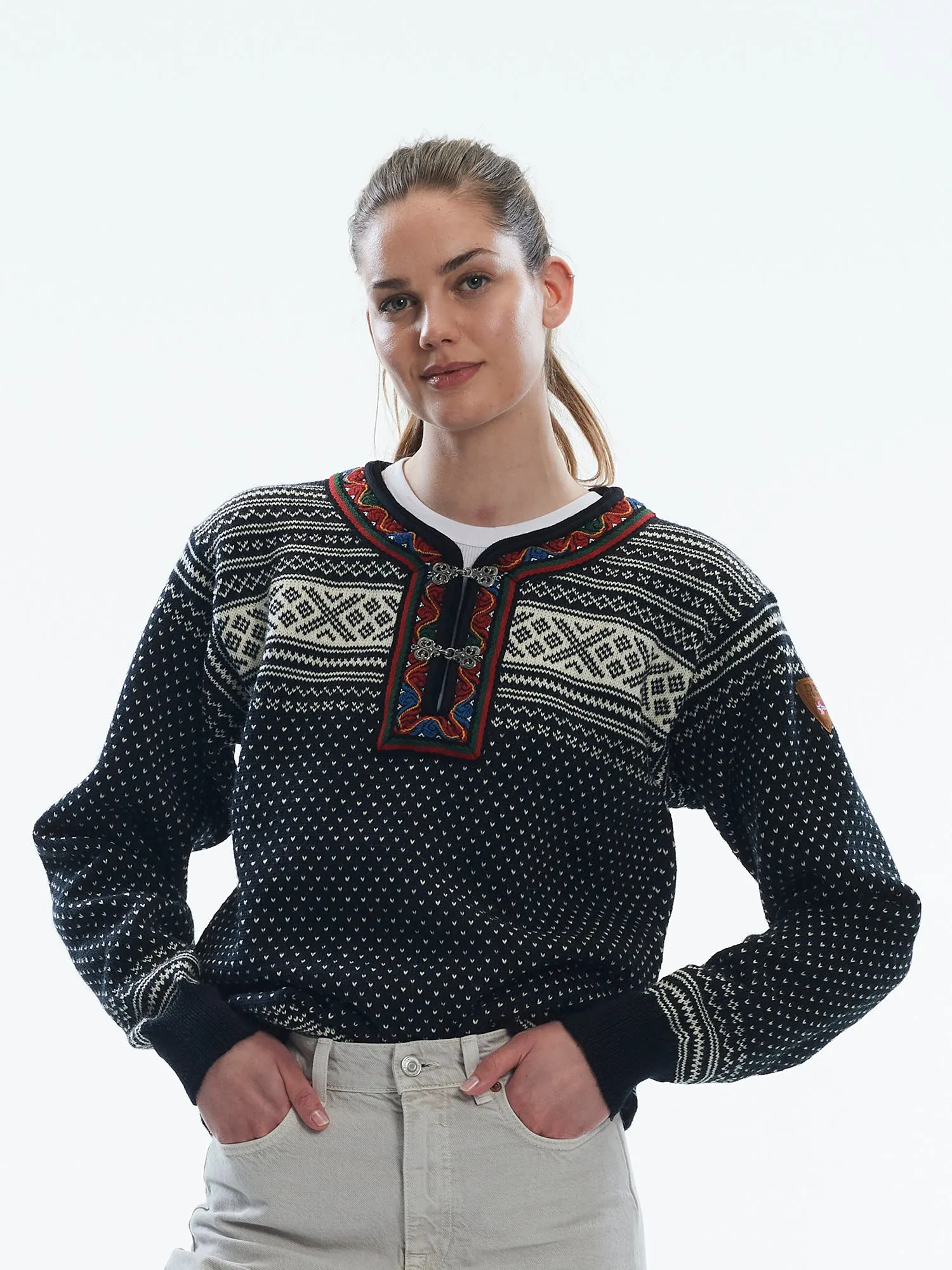 Dale of Norway - Setesdal Unisex Sweater - Black