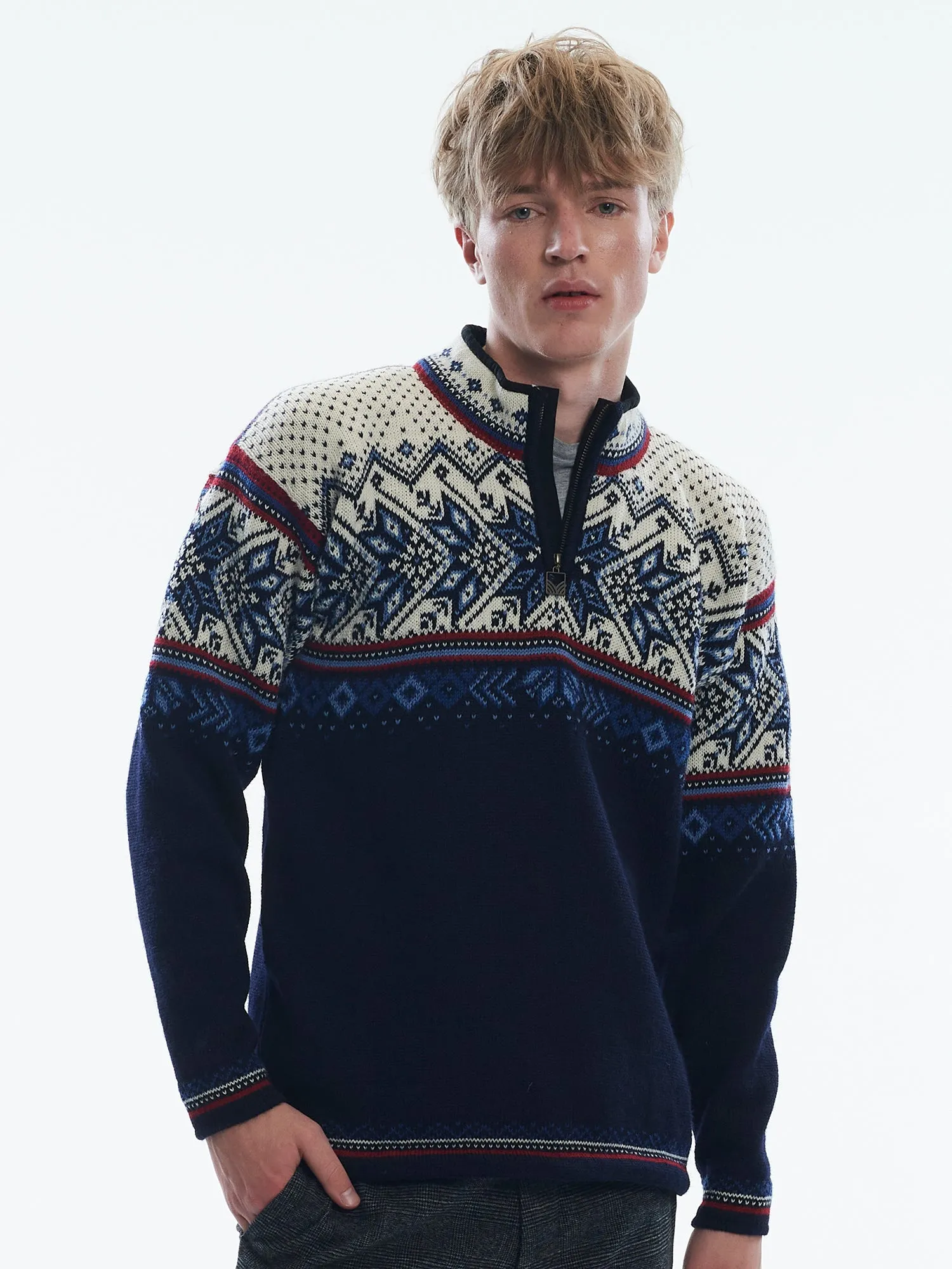 Dale of Norway - Vail Unisex Sweater - Navy