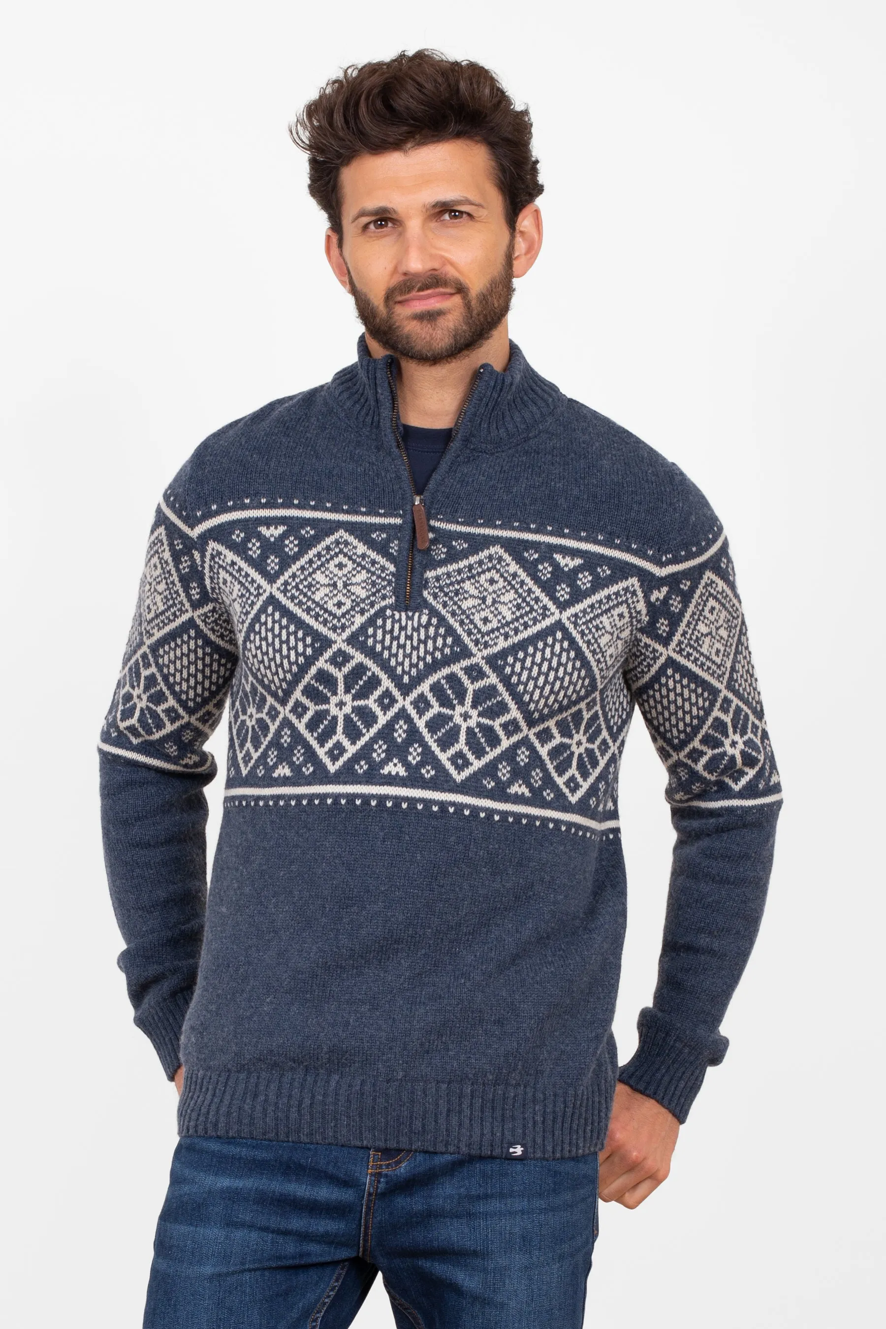 Fairisle Quarter Zip