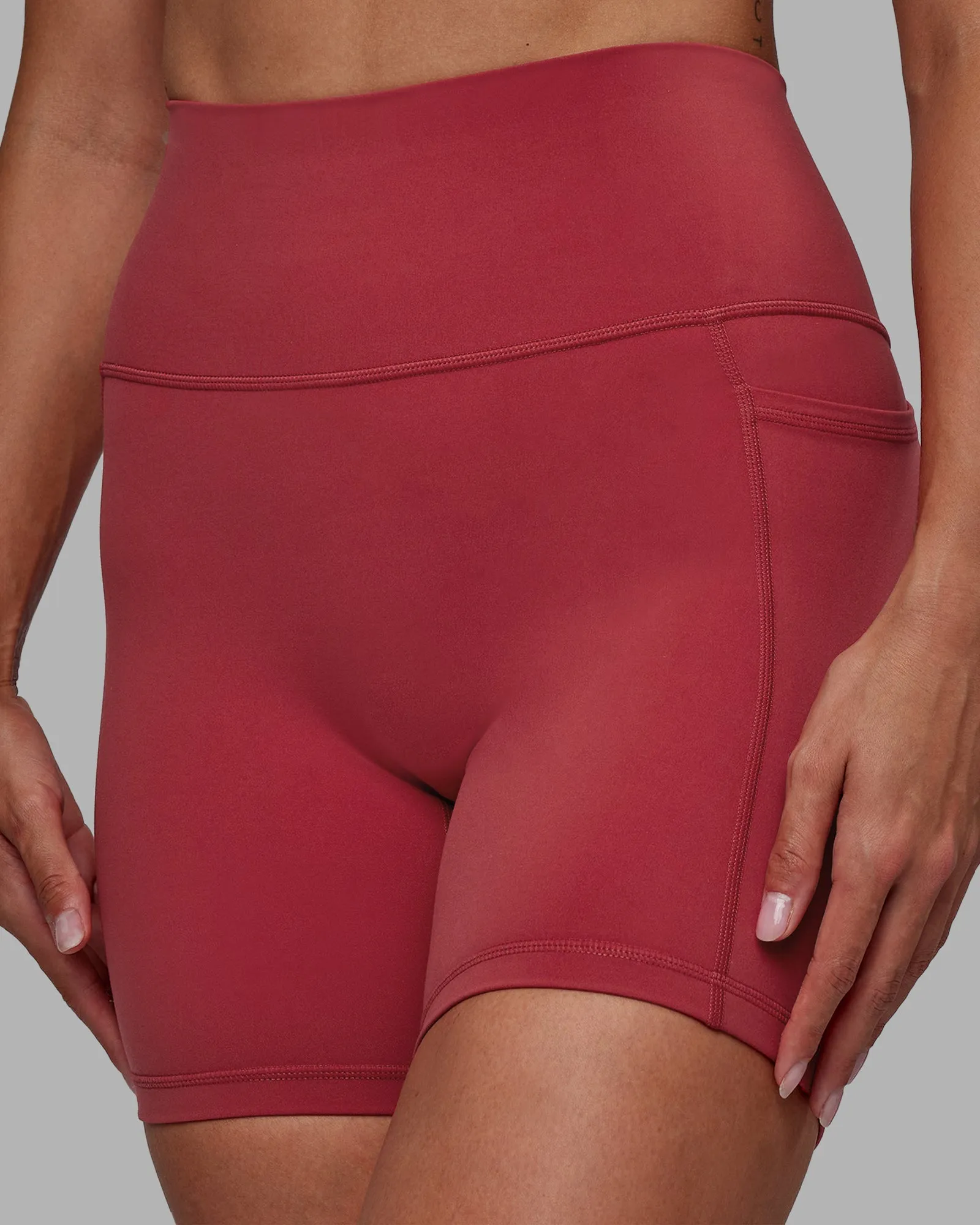 Fusion Mid-Length Shorts - Claret