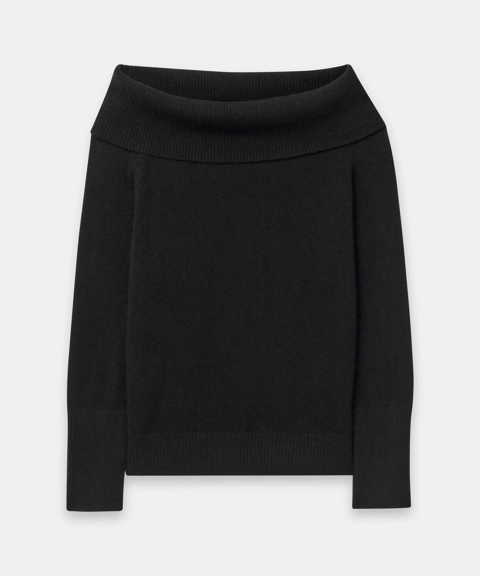 Signature Cashmere Off The Shoulder Sweater