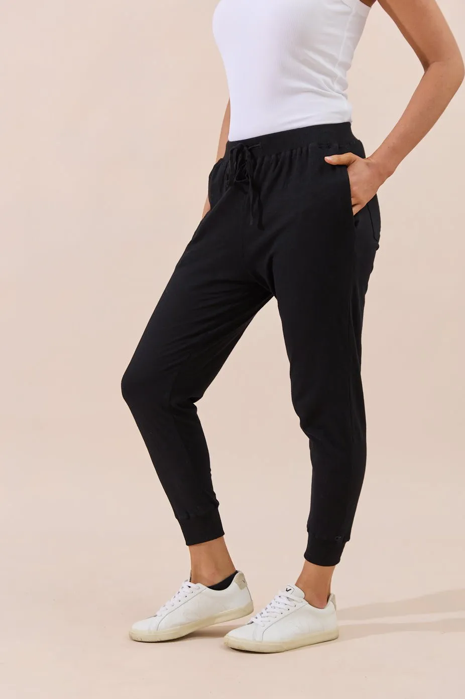 Sorrento Pants 7/8 - Black