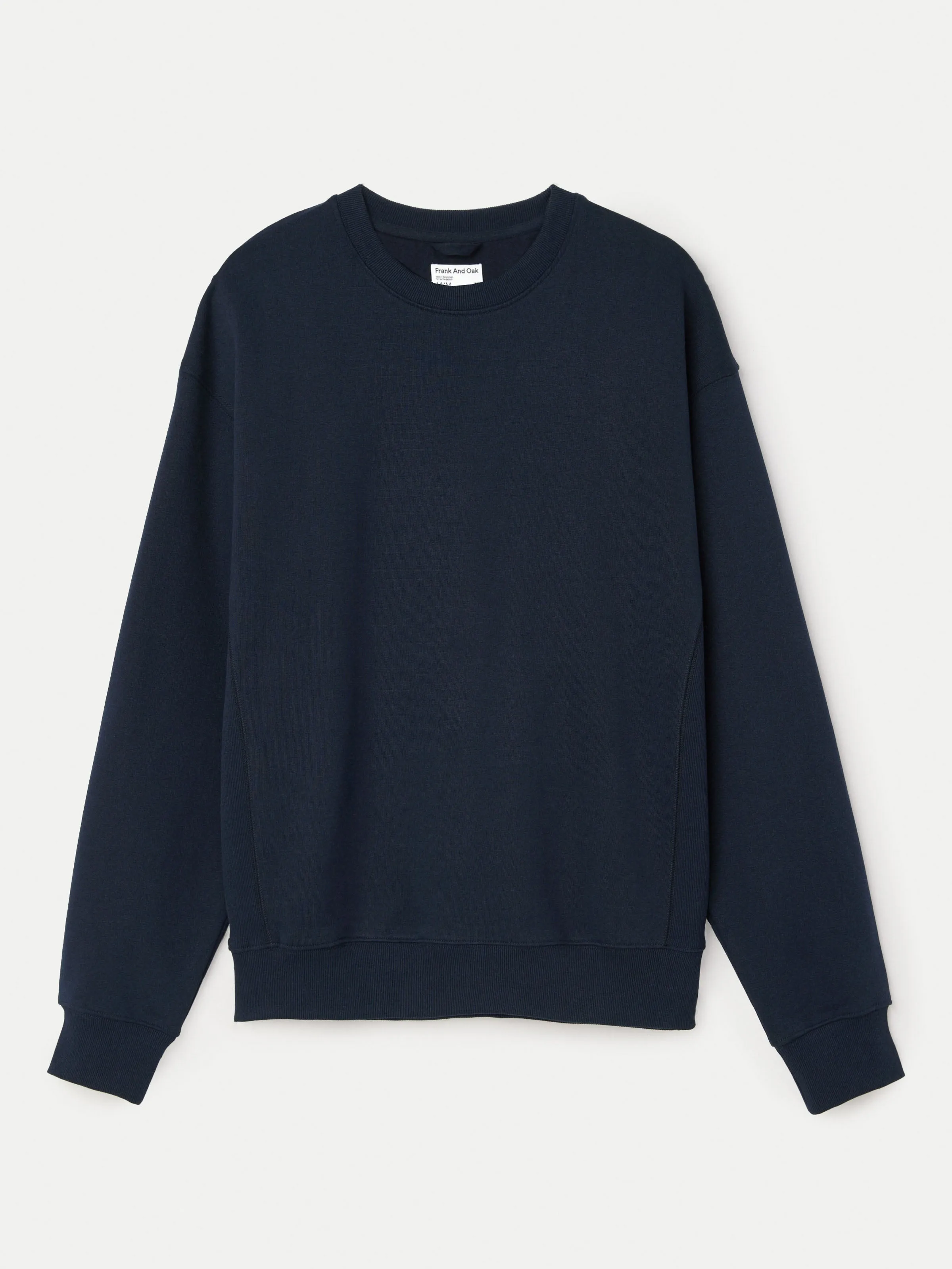 The French Terry Sweatshirt in Deep Blue