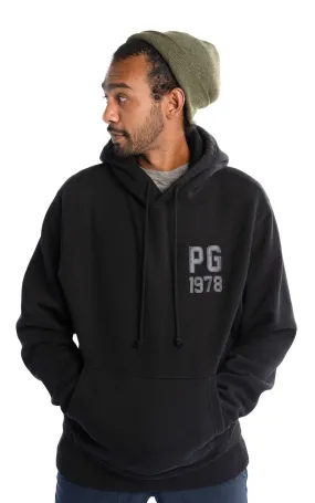 UNISEX CENTRAL PARK WEST BLACK PULLOVER FLEECE HOODIE